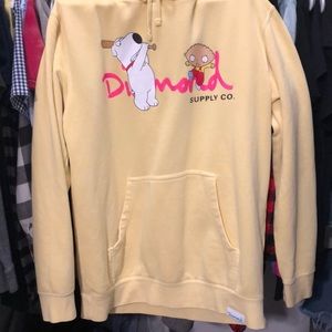 Diamond supply X Family guy hoodie